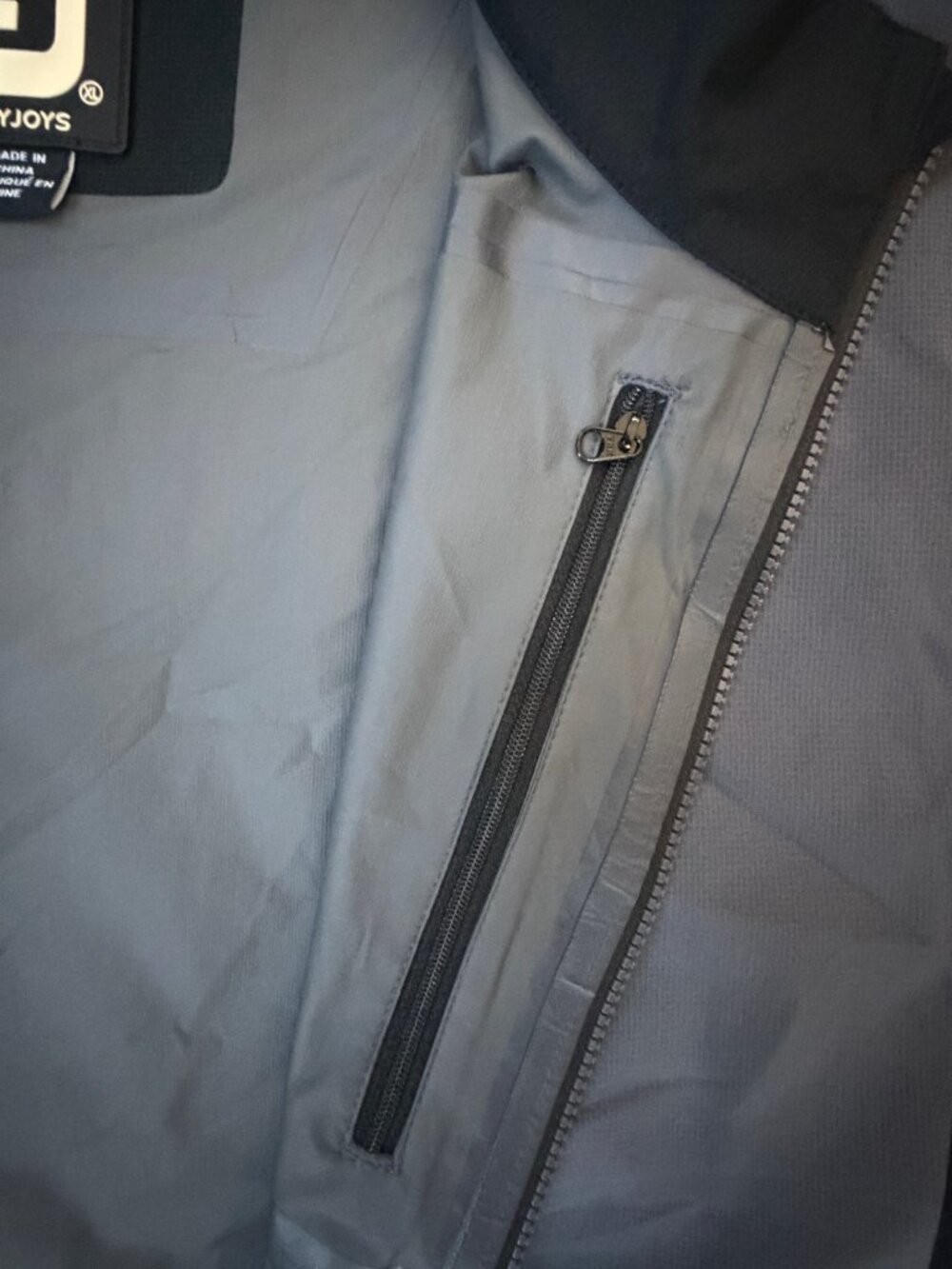 FootJoy DryJoys HydroLite Golf Rain Jacket Grey Men's Size XL - Excellent Cond. - Picture 8 of 16